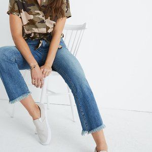 Madewell High Rise Cali Denim Boot Jeans